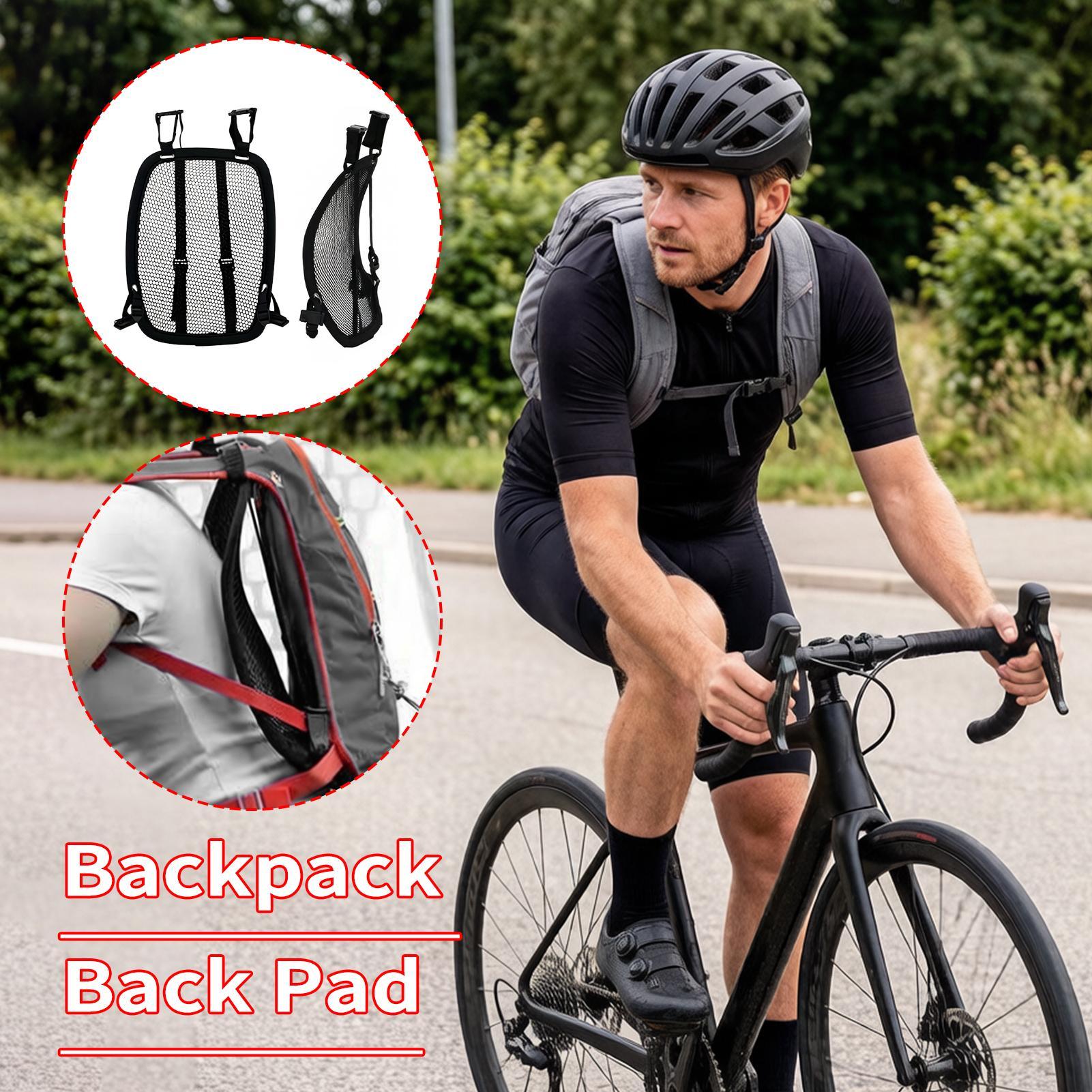 Cycling Commute Backpack - وسادة تهوية للحقيبة الظهرية قابلة للتعديل