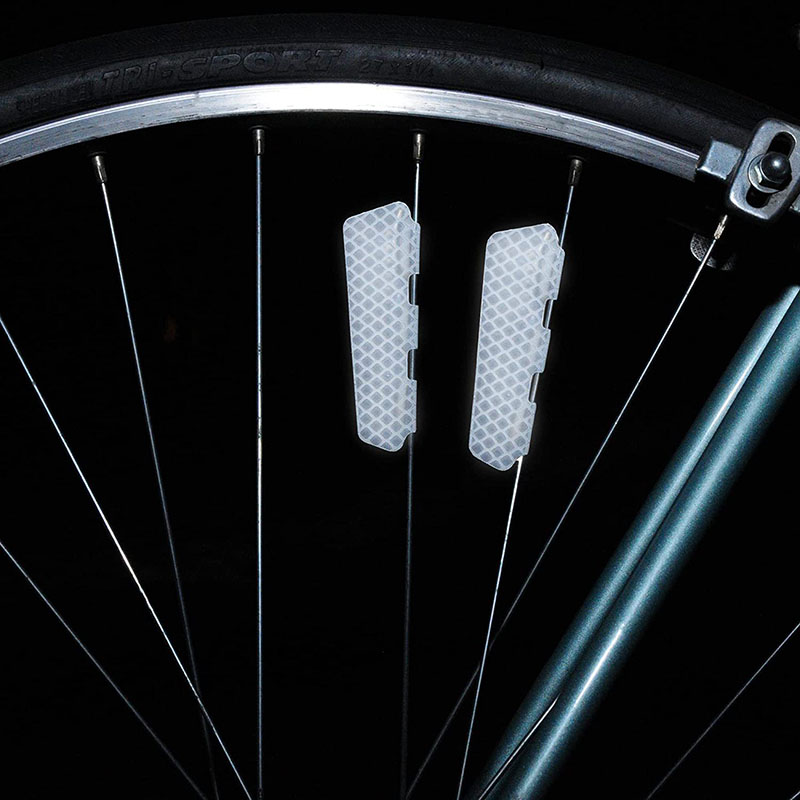 Spoke Reflector Set - 4 قطعة/المجموعة الدراجة عاكس ملصق عجلة