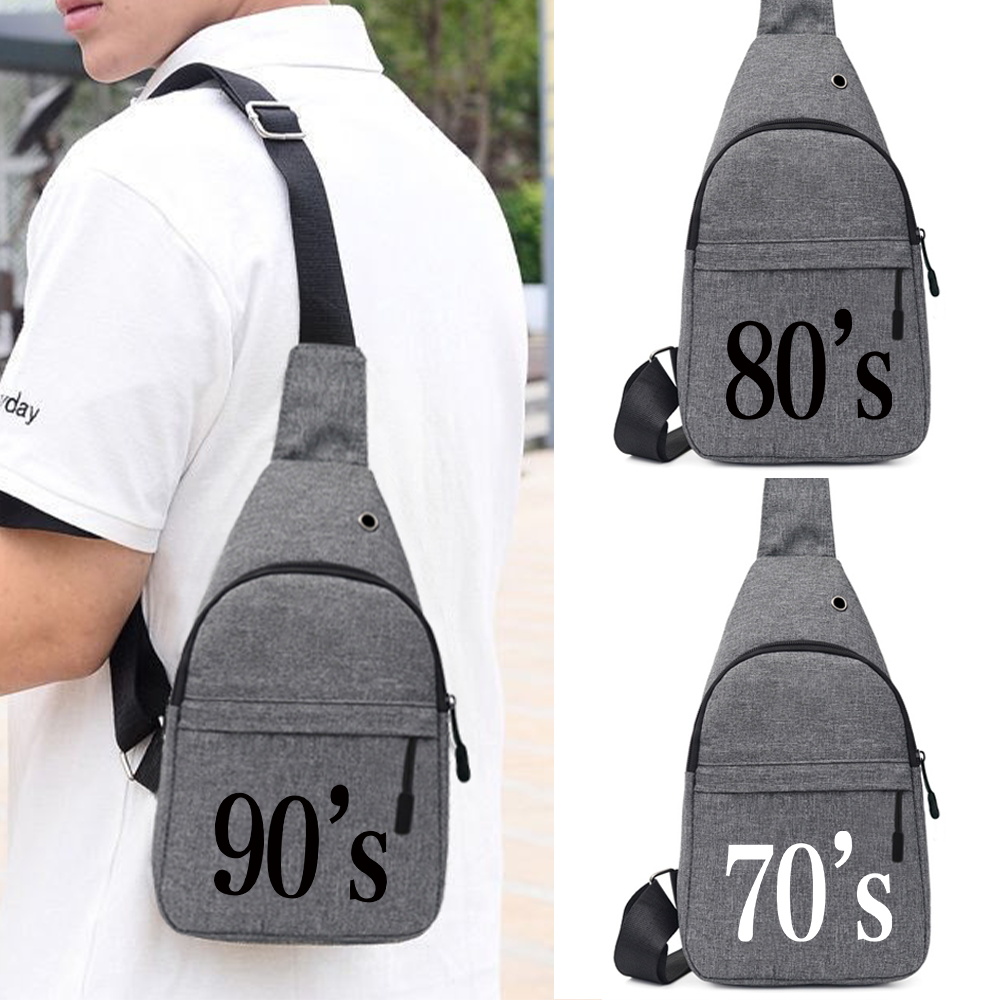 Cycling Commuter Bag - حقائب صدر رجالية بحزام كتف واحد،