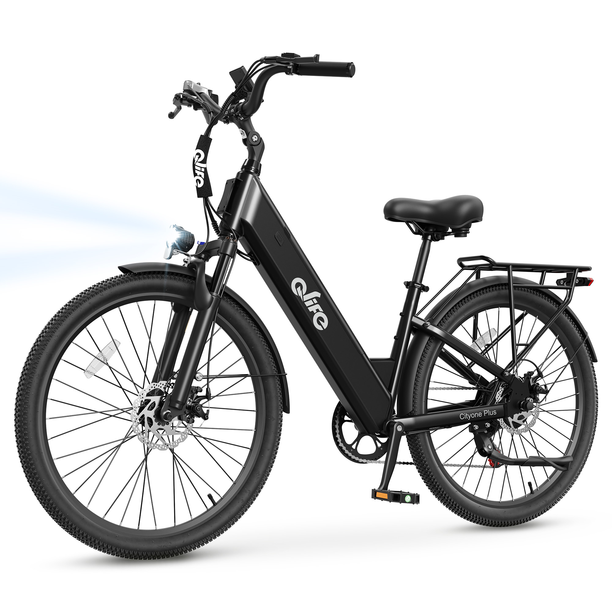 Commuter Biking - دراجة كهربائية Qlife Cityone Plus St