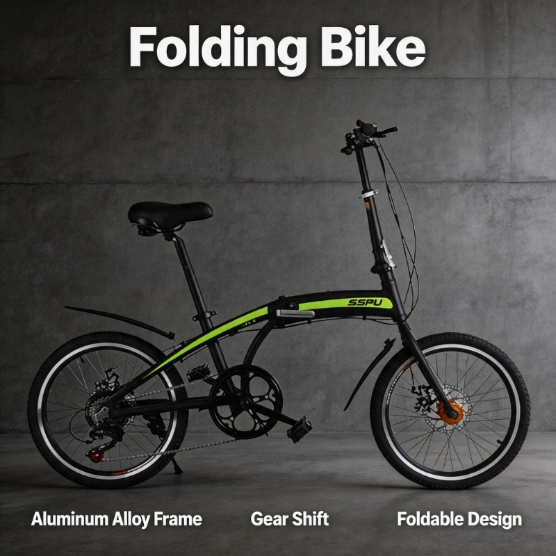 دراجة قابلة للطي مقاس 20 بوصة  - مراجعة Commuter Biking وسعره