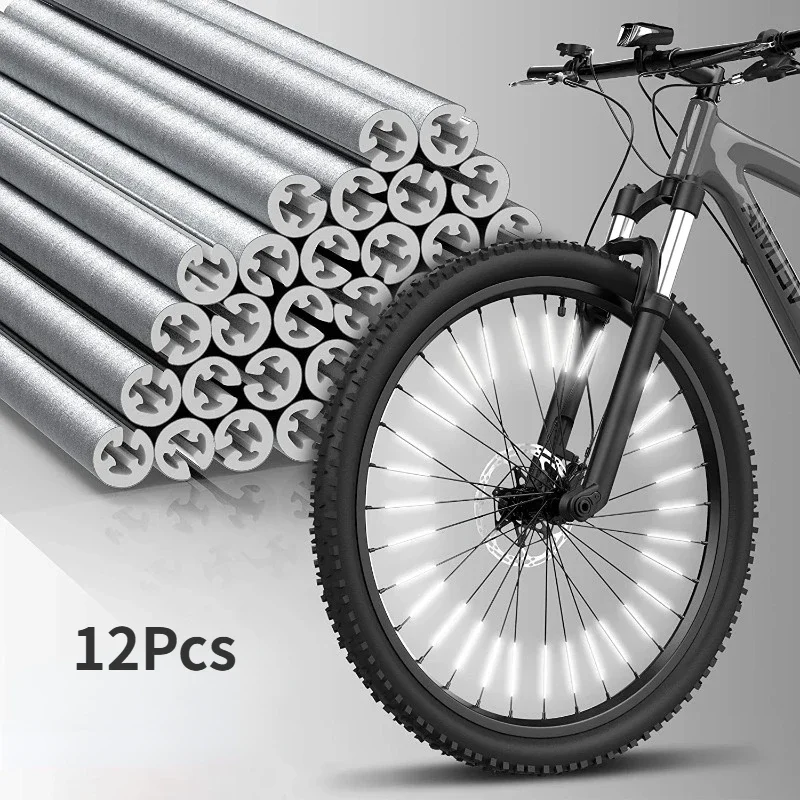 12 قطعة/المجموعة أنبوب تحذير ق - مراجعة Spoke Reflector Set وسعره