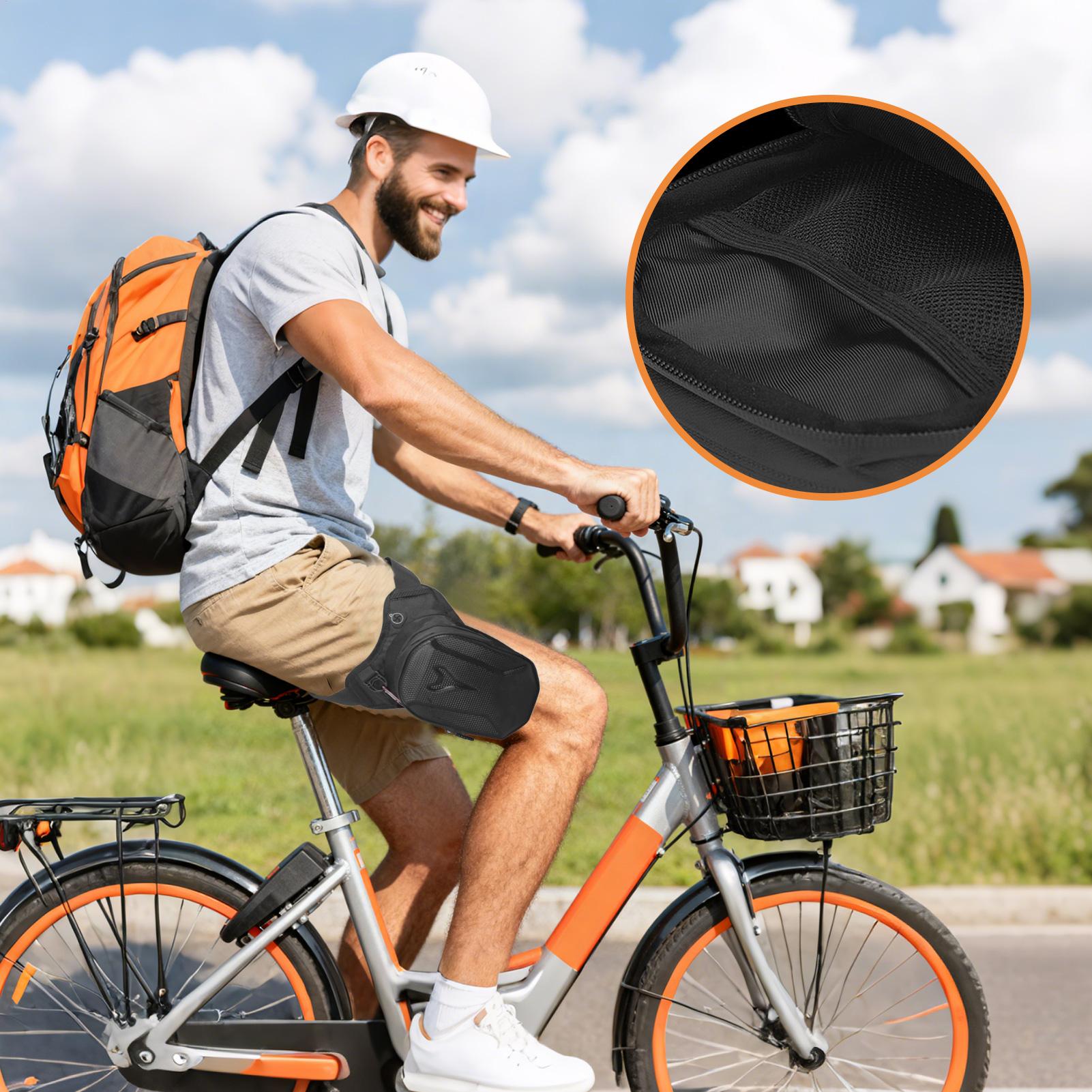 حقيبة الفخذ للدراجات النارية م - مراجعة Cycling To Commute وسعره