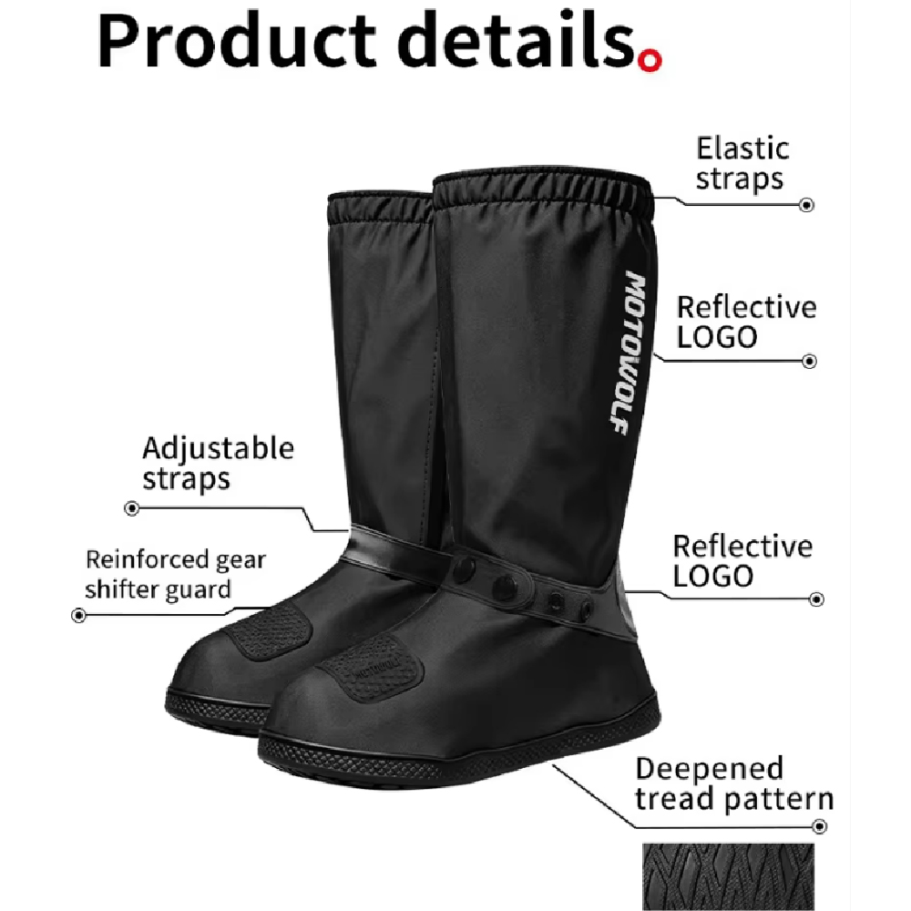 أغطية أحذية مقاومة للمطر قابلة - مراجعة Cycling Commute Shoes وسعره