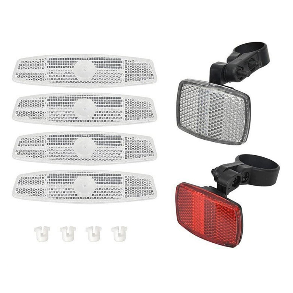 مجموعة عاكسات أمامية وخلفية لت - مراجعة Spoke Reflector Set وسعره