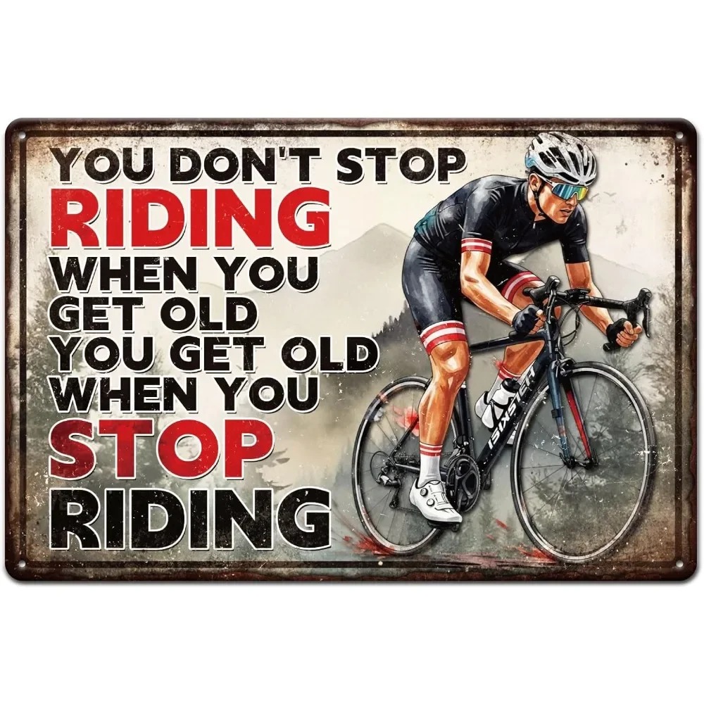 لافتات معدنية متعددة الأنماط ل - مراجعة Cycling Quote وسعره