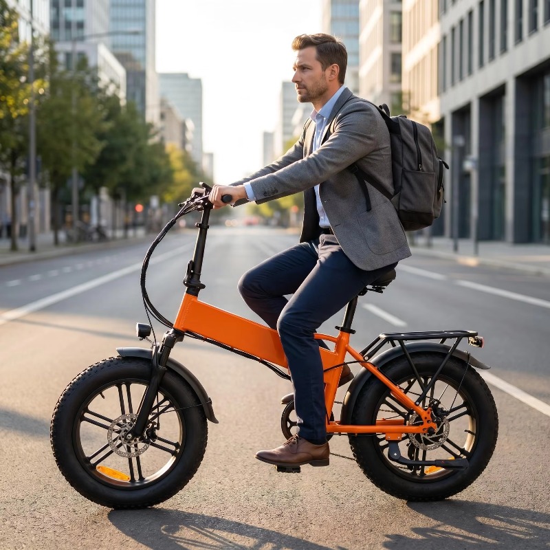 دراجة جبلية كهربائية قابلة للط - مراجعة Cycling To Commute وسعره