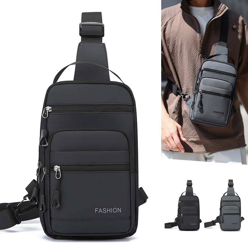 حقيبة صدر للرجال مقاومة للماء  - مراجعة Cycling Commuter Bag وسعره