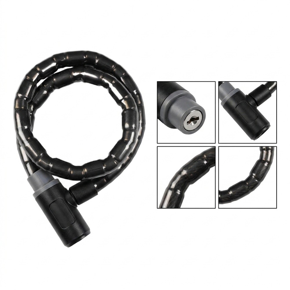 قفل دراجة بكابل للاستخدام اليو - مراجعة Cable Lock Flexible وسعره