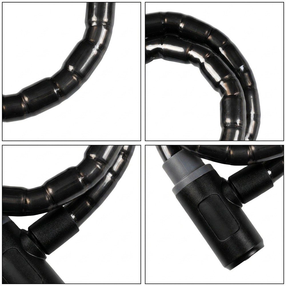 قفل دراجة بكابل للاستخدام اليو - مراجعة Cable Lock Flexible وسعره