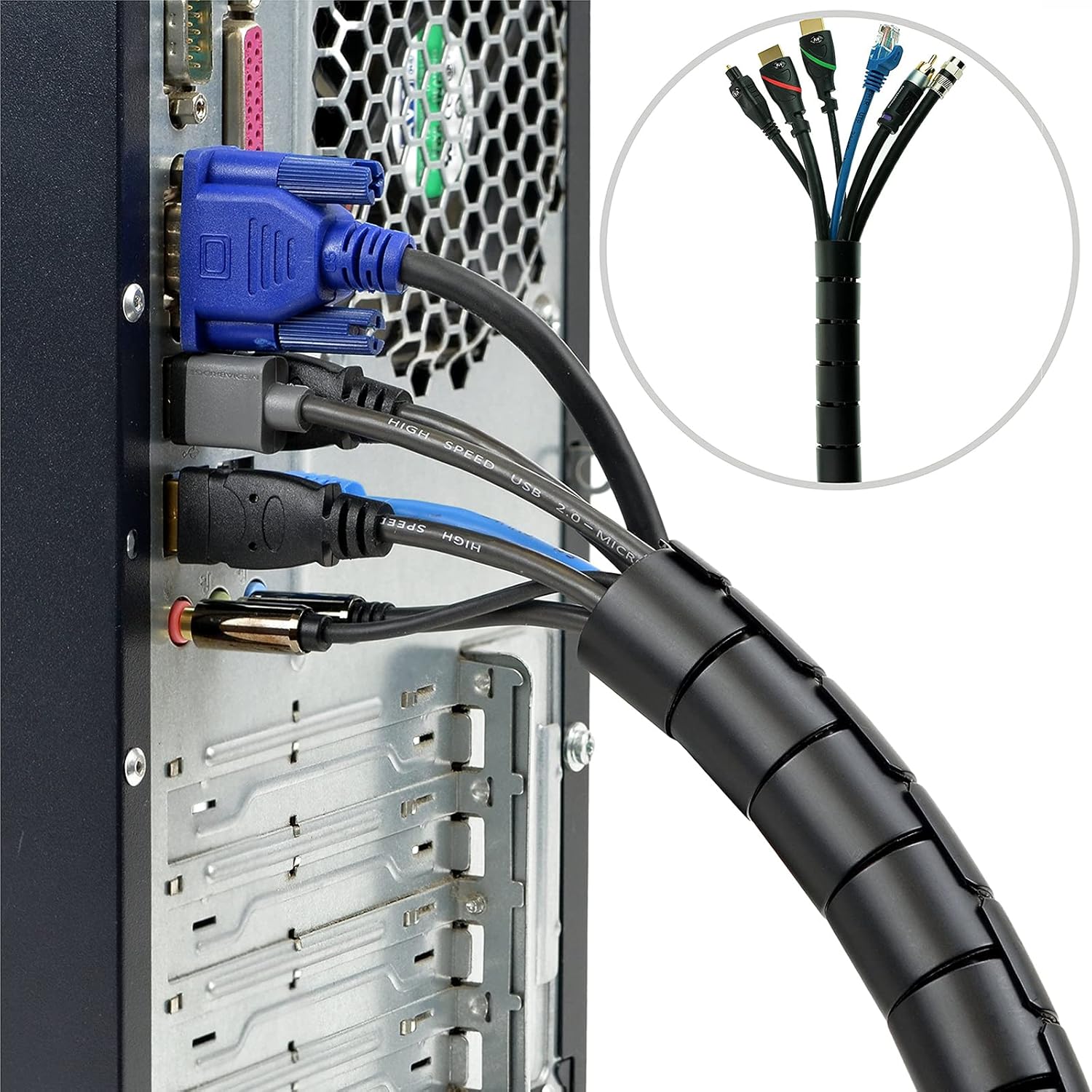 غطاء حماية للكابلات المرنة، أن - مراجعة Cable Lock Flexible وسعره