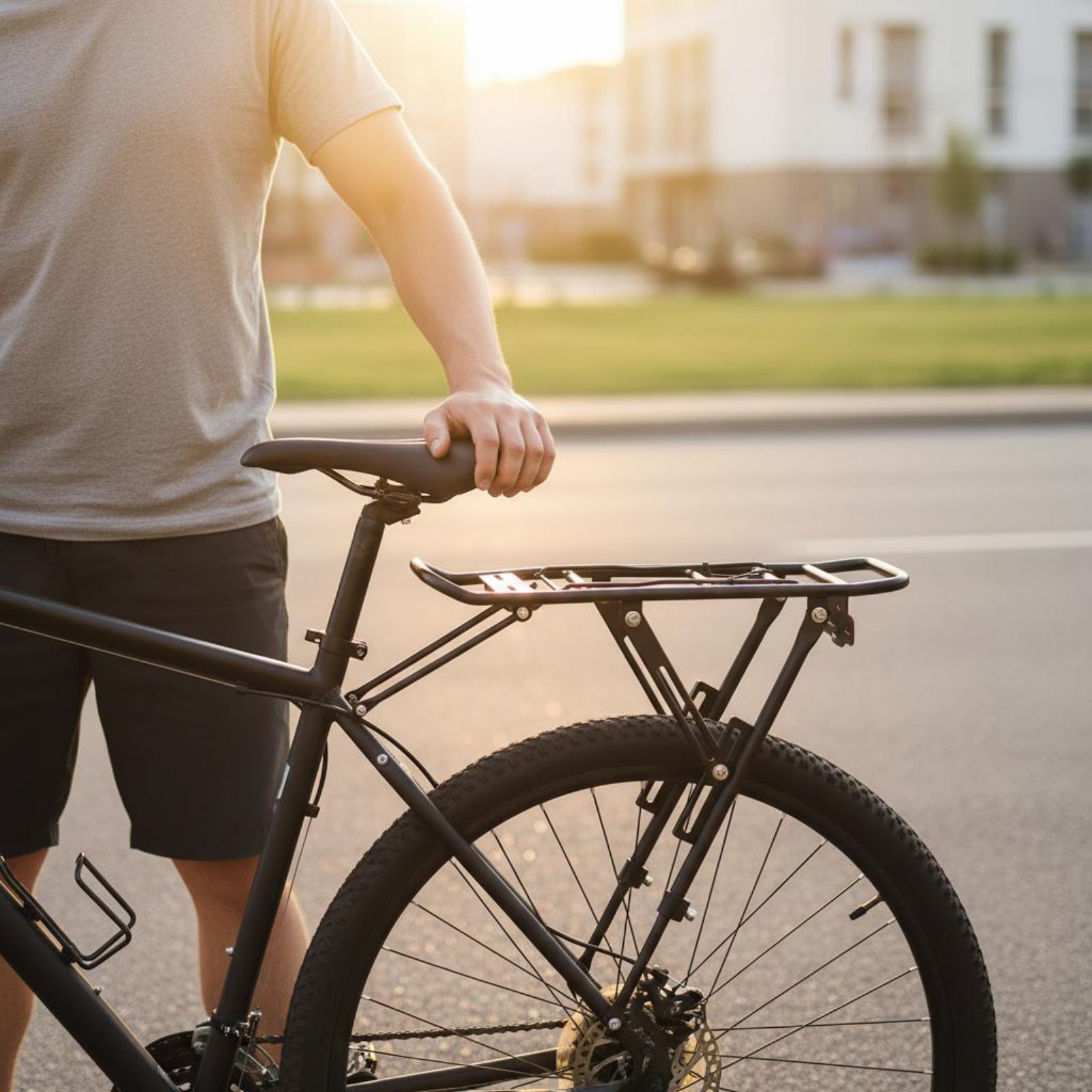 حامل دراجات خلفي سريع التحرير  - مراجعة Cycling To Commute وسعره