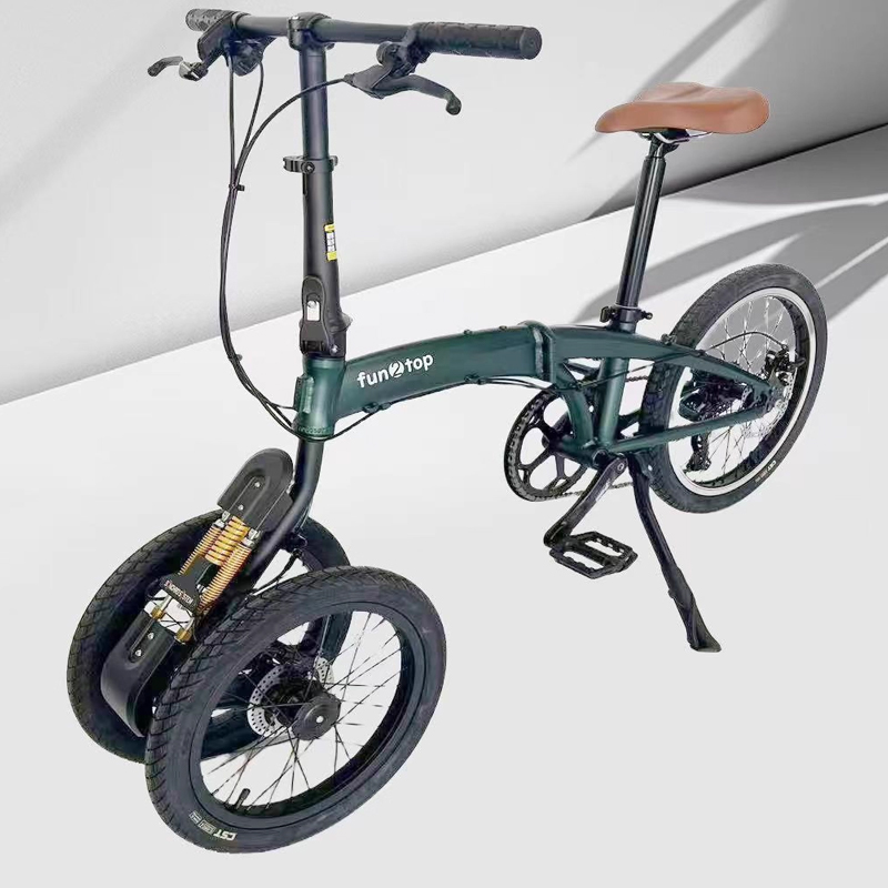 دراجة قابلة للطي بعجلة أمامية  - مراجعة Commuter Biking وسعره