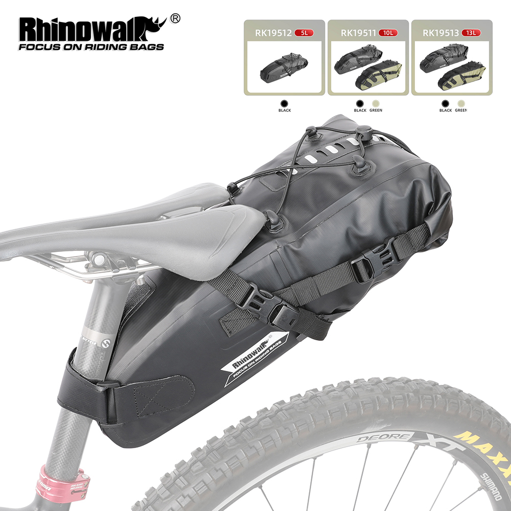 وحيد القرن دراجة السرج حقيبة 5 - مراجعة Cycling Commuter Bag وسعره