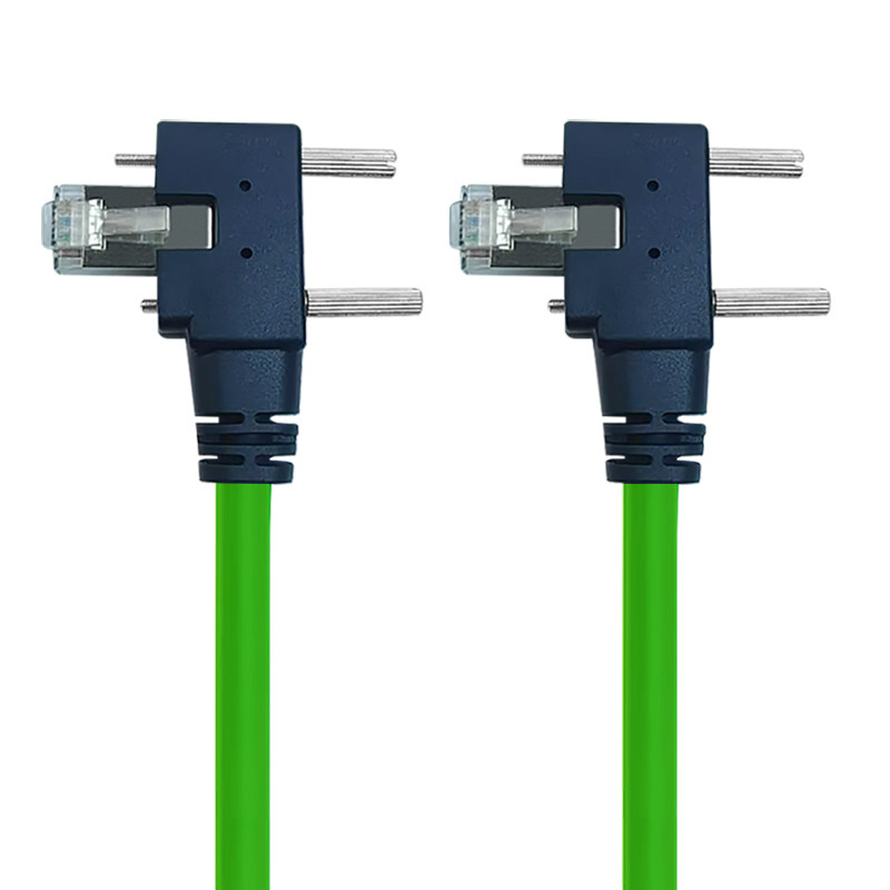 كابل شبكة RJ45 CAT6A جيجابت مع - مراجعة Cable Lock Flexible وسعره