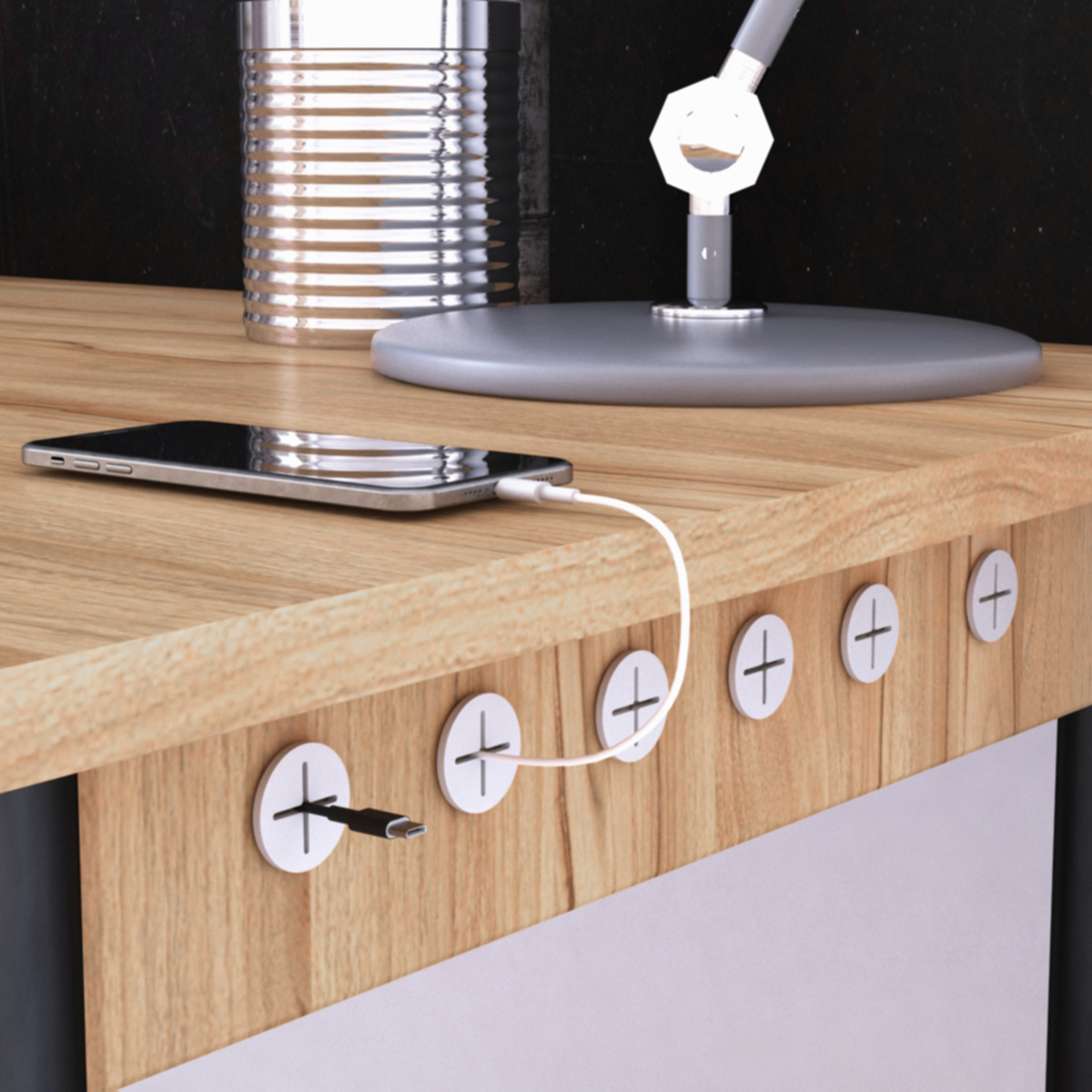 14 قطعة من أغطية الأسلاك المكت - مراجعة Cable Lock Flexible وسعره