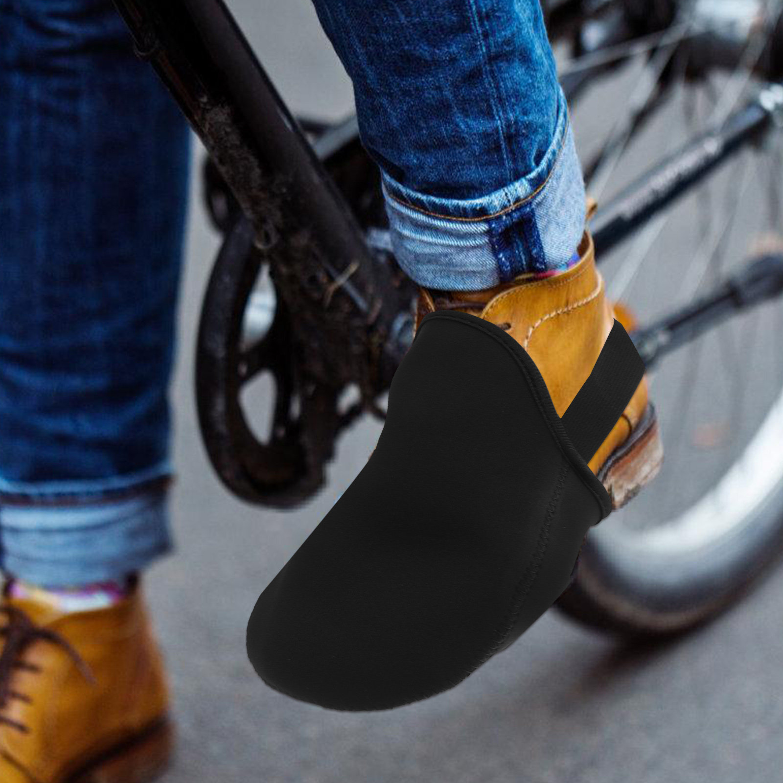 قطعتان من أغطية أصابع الأقدام  - مراجعة Cycling Commute Shoes وسعره